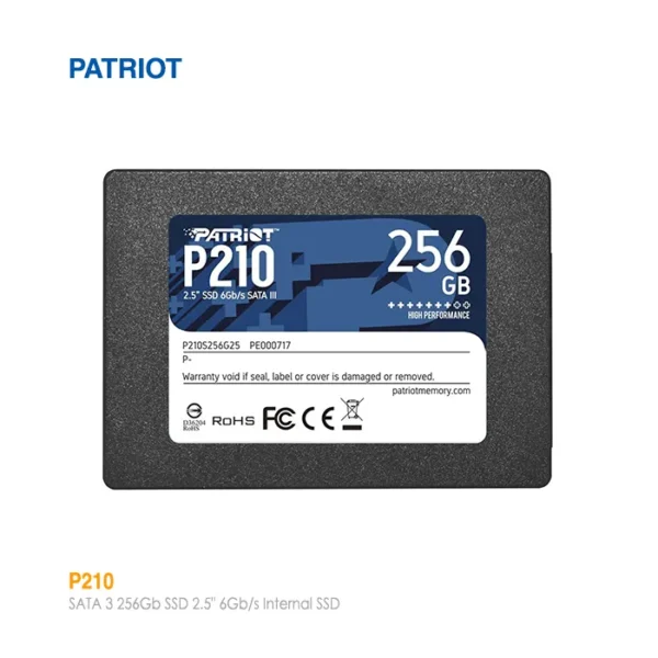 حافظه اس اس دی 256 گیگابایت پاتریوت P210