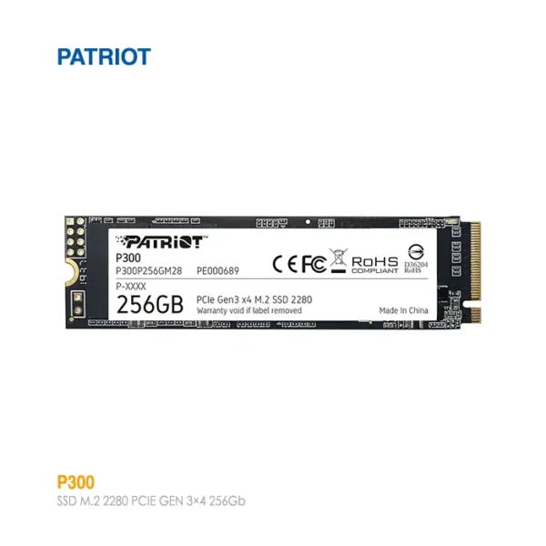 حافظه اس اس دی 256 گیگابایت پاتریوت P300