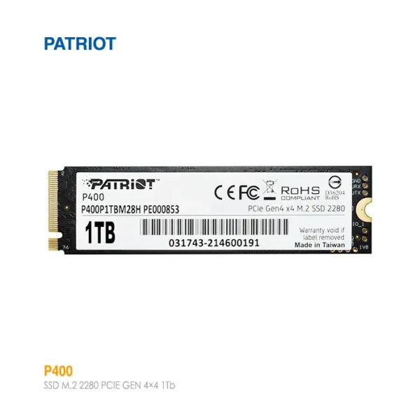 حافظه اس اس دی 1 ترابایت پاتریوت P400 Lite