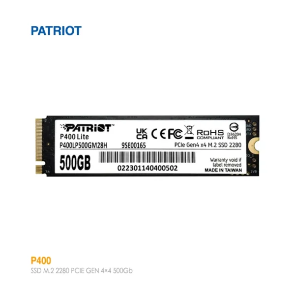 p400 - 500Gb