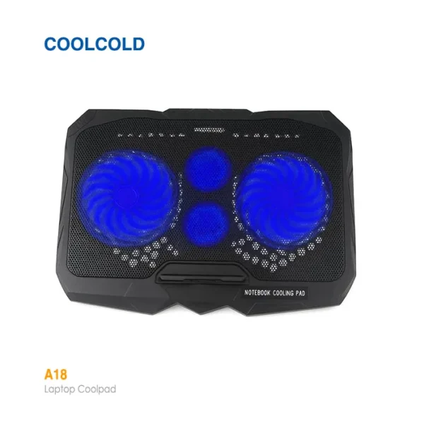 پایه خنک کننده لپ تاپ گیمینگ A18 کول کلد