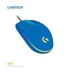 موس با سیم گیمینگ آبی لاجیتک G102