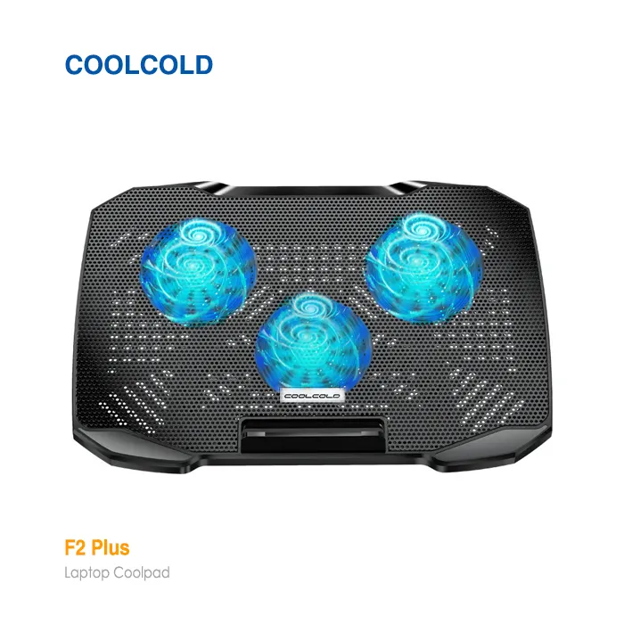 پایه خنک کننده لپ تاپ گیمینگ کول کلد F2 PLUS 3FAN پایه خنک کننده لپ تاپ گیمینگ کول کلد F2 PLUS 3FAN