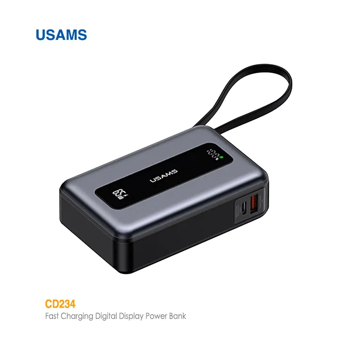 cd234 - 01 پاور بانک 20000 میلی آمپری 65 وات یوسمز CD243 - Image 1