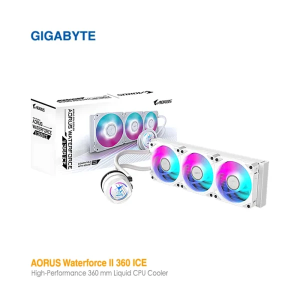 خنک کننده مایع گیگابایت  AORUS Waterforce 360 II - ICE