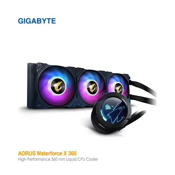 خنک‌کننده مایع گیگابایت AORUS Waterforce X 360