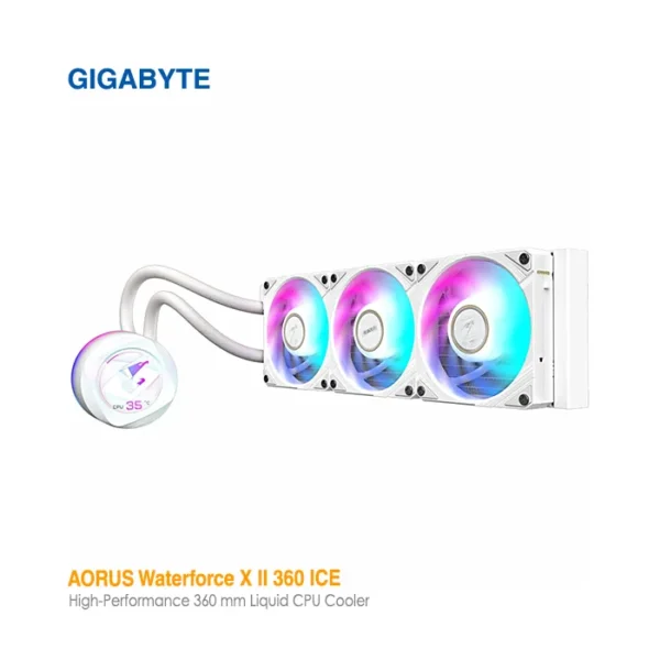 خنک‌کننده مایع گیگابایت AORUS Waterforce X II 360