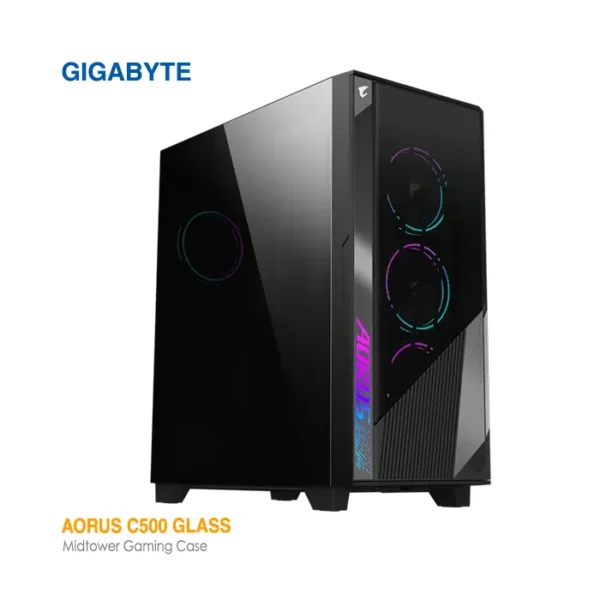 کیس گیمینگ گیگابایت AORUS C500 GLASS