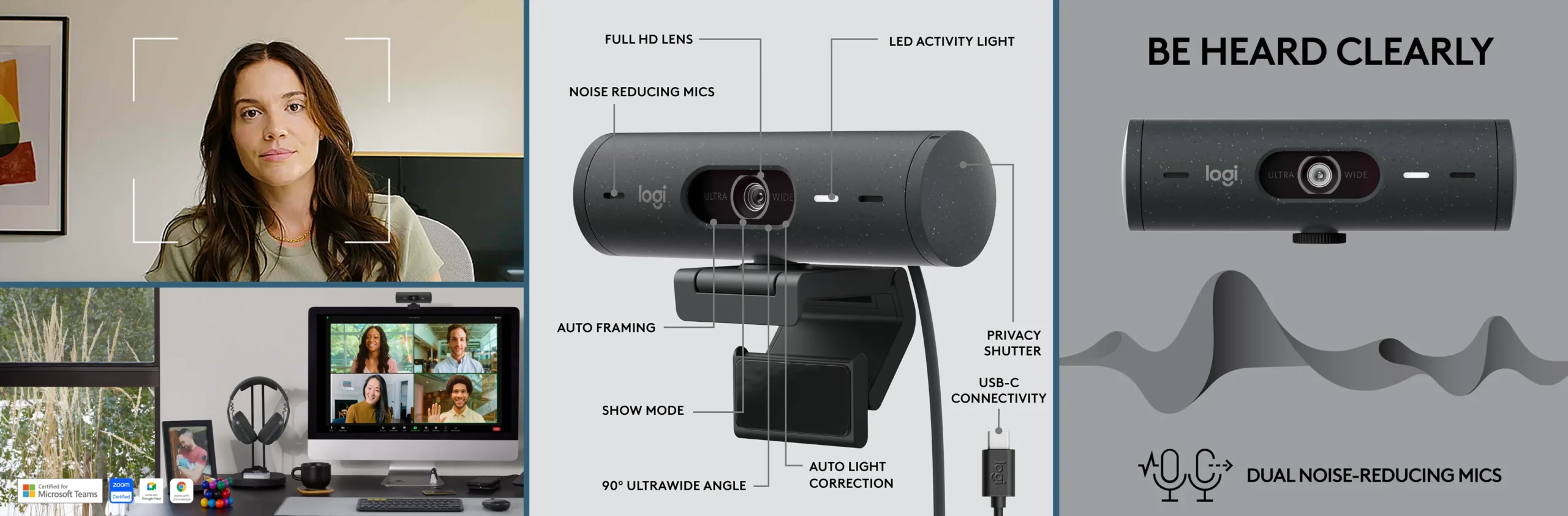 وب کم لاجیتک BRIO 505 وب کم لاجیتک BRIO 505