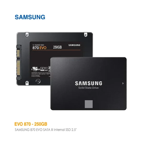 حافظه اس اس دی 250 گیگابایت سامسونگ EVO 870 SATA III