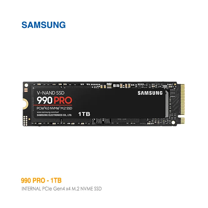 حافظه اس اس دی 1ترابایت سامسونگ SSD 990 Pro حافظه اس اس دی 1ترابایت سامسونگ SSD 990 Pro