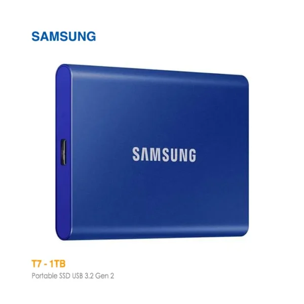 حافظه اس اس دی اکسترنال 1 ترابایت سامسونگ T7 USB3.2