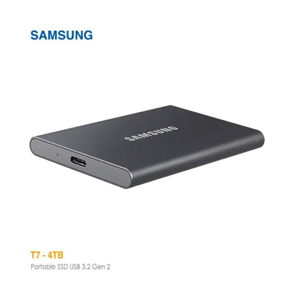 حافظه اس اس دی اکسترنال 4 ترابایت سامسونگ T7 USB3.2