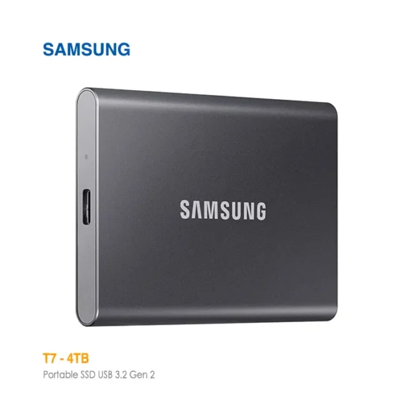 حافظه اس اس دی اکسترنال 4 ترابایت سامسونگ T7 USB3.2