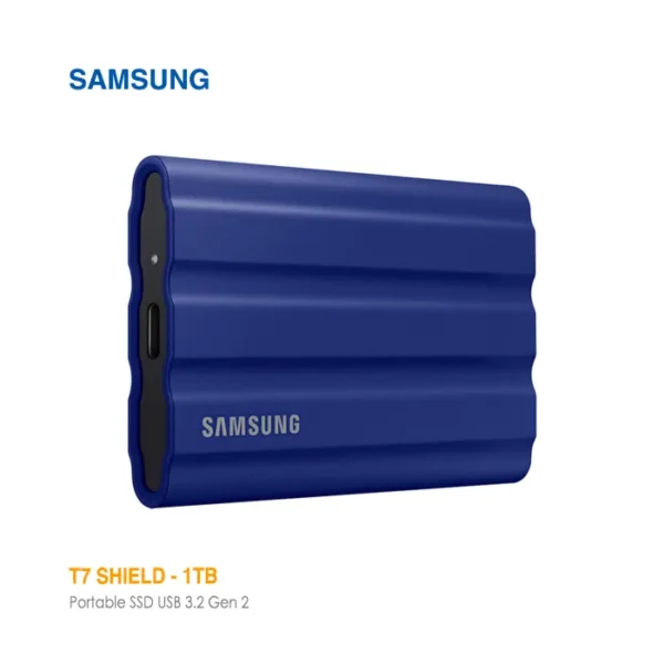 حافظه اس اس دی اکسترنال 1 ترابایت سامسونگ T7 SHIELD USB3.2
