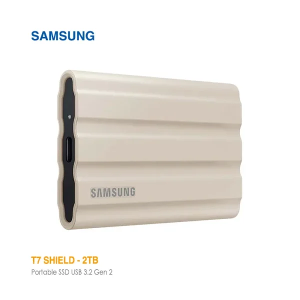 حافظه اس اس دی اکسترنال 2 ترابایت سامسونگ T7 SHIELD USB3.2