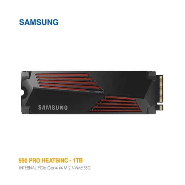 حافظه اس اس دی 1 ترابایت سامسونگ SSD 990 Pro HEATSINC