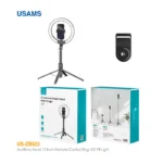 رینگ لایت قابل حمل و پایه نگهدارنده موبایل یوسمز US-ZB323