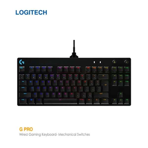کیبورد گیمینگ با سیم لاجیتک G PRO TKL